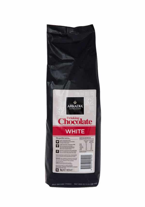 White drinking Chocolate